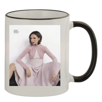 Victoria Beckham 11oz Colored Rim & Handle Mug