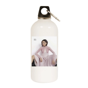 Victoria Beckham White Water Bottle With Carabiner