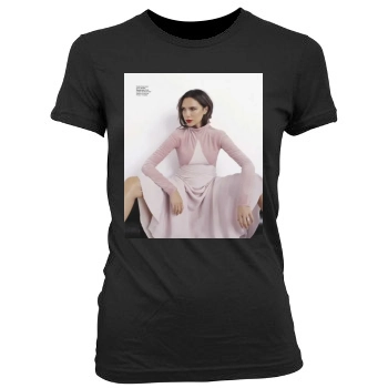 Victoria Beckham Women's Junior Cut Crewneck T-Shirt