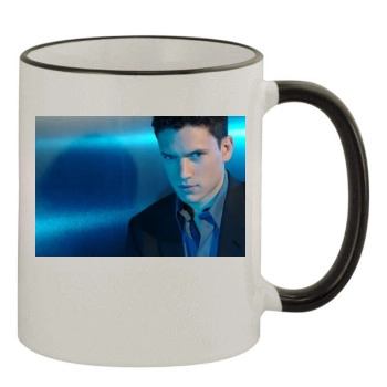 Wentworth Miller 11oz Colored Rim & Handle Mug