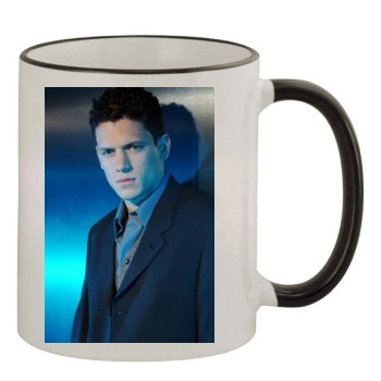 Wentworth Miller 11oz Colored Rim & Handle Mug