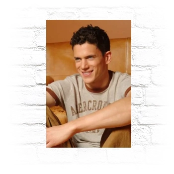 Wentworth Miller Metal Wall Art