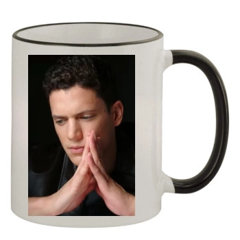 Wentworth Miller 11oz Colored Rim & Handle Mug