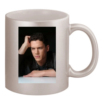 Wentworth Miller 11oz Metallic Silver Mug