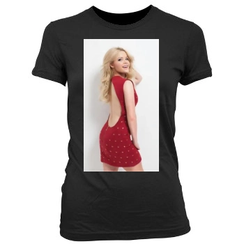 Witney Carson Women's Junior Cut Crewneck T-Shirt