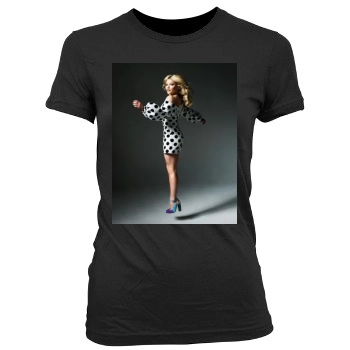 Witney Carson Women's Junior Cut Crewneck T-Shirt