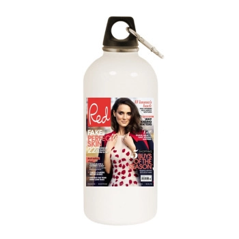 Winona Ryder White Water Bottle With Carabiner