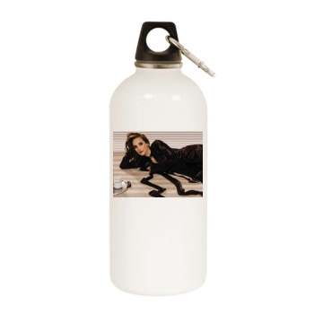 Winona Ryder White Water Bottle With Carabiner