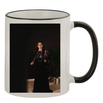 Winona Ryder 11oz Colored Rim & Handle Mug