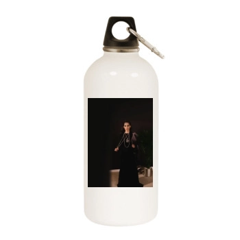 Winona Ryder White Water Bottle With Carabiner