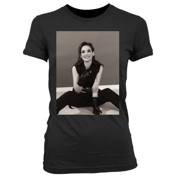 Winona Ryder Women's Junior Cut Crewneck T-Shirt