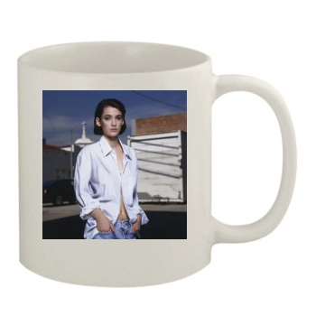 Winona Ryder 11oz White Mug