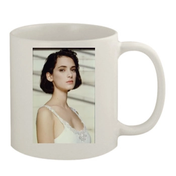 Winona Ryder 11oz White Mug