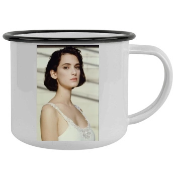 Winona Ryder Camping Mug