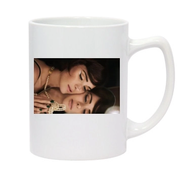 Winona Ryder 14oz White Statesman Mug