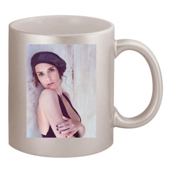 Winona Ryder 11oz Metallic Silver Mug