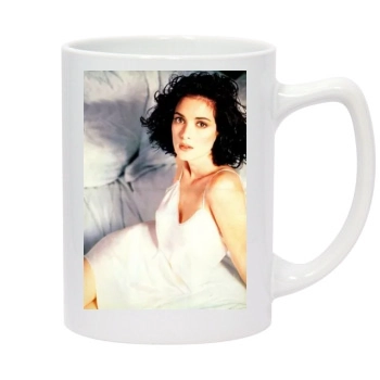 Winona Ryder 14oz White Statesman Mug