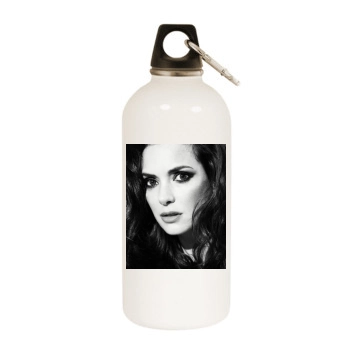 Winona Ryder White Water Bottle With Carabiner