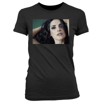 Winona Ryder Women's Junior Cut Crewneck T-Shirt