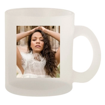 Zoe Saldana 10oz Frosted Mug