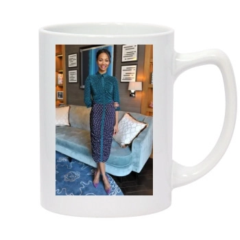 Zoe Saldana 14oz White Statesman Mug