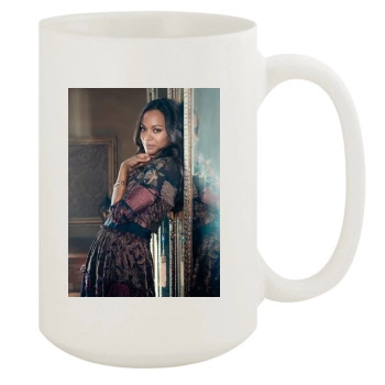 Zoe Saldana 15oz White Mug