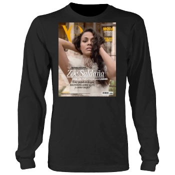 Zoe Saldana Men's Heavy Long Sleeve TShirt