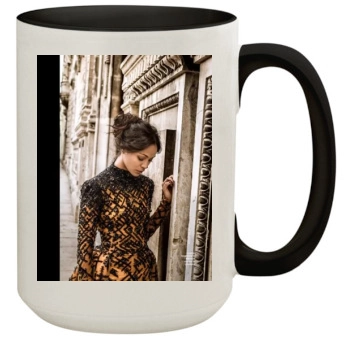 Zoe Saldana 15oz Colored Inner & Handle Mug