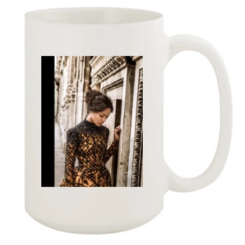 Zoe Saldana 15oz White Mug