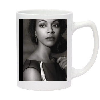 Zoe Saldana 14oz White Statesman Mug