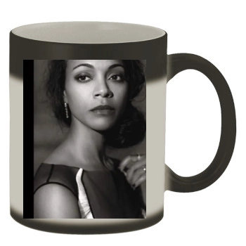 Zoe Saldana Color Changing Mug