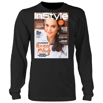 Angelina Jolie Men's Heavy Long Sleeve TShirt