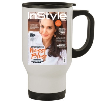 Angelina Jolie Stainless Steel Travel Mug