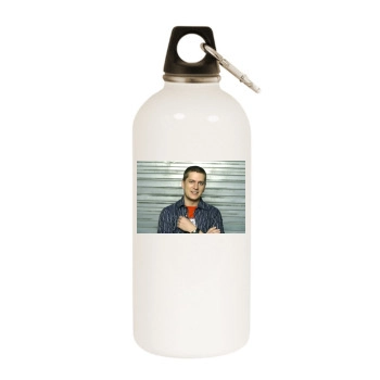 Rob Thomas White Water Bottle With Carabiner
