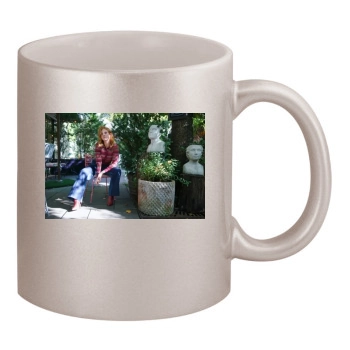 Brittany Snow 11oz Metallic Silver Mug