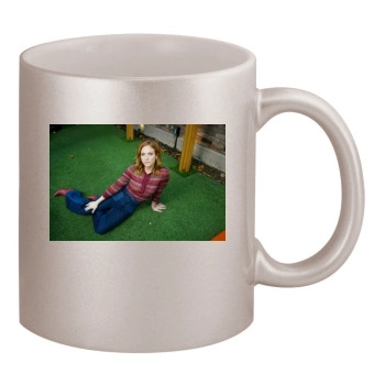 Brittany Snow 11oz Metallic Silver Mug