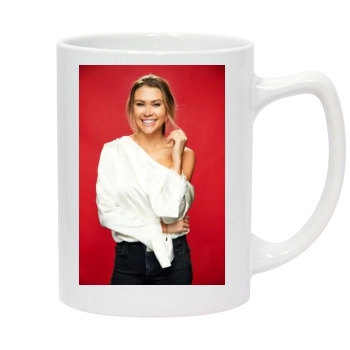 Caelynn Miller-Keyes 14oz White Statesman Mug