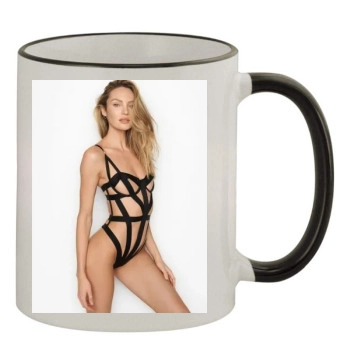 Candice Swanepoel 11oz Colored Rim & Handle Mug