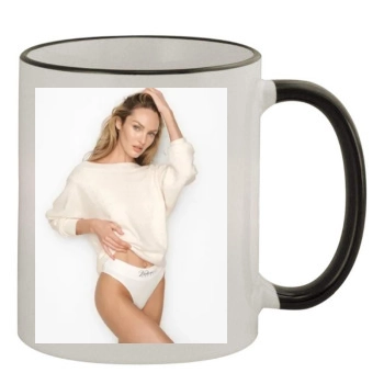 Candice Swanepoel 11oz Colored Rim & Handle Mug