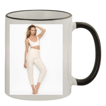 Candice Swanepoel 11oz Colored Rim & Handle Mug