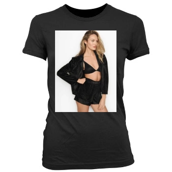 Candice Swanepoel Women's Junior Cut Crewneck T-Shirt