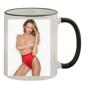 Candice Swanepoel 11oz Colored Rim & Handle Mug