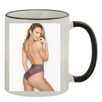 Candice Swanepoel 11oz Colored Rim & Handle Mug