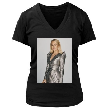 Carrie Underwood Women's Deep V-Neck TShirt