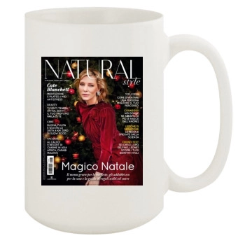 Cate Blanchett 15oz White Mug