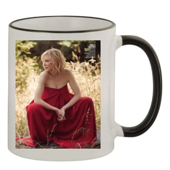 Cate Blanchett 11oz Colored Rim & Handle Mug