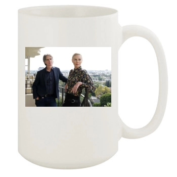 Charlize Theron 15oz White Mug