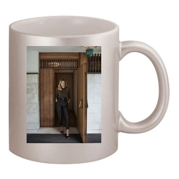 Edita Vilkeviciute 11oz Metallic Silver Mug