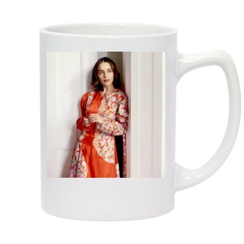 Emilia Clarke 14oz White Statesman Mug