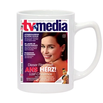 Emilia Clarke 14oz White Statesman Mug